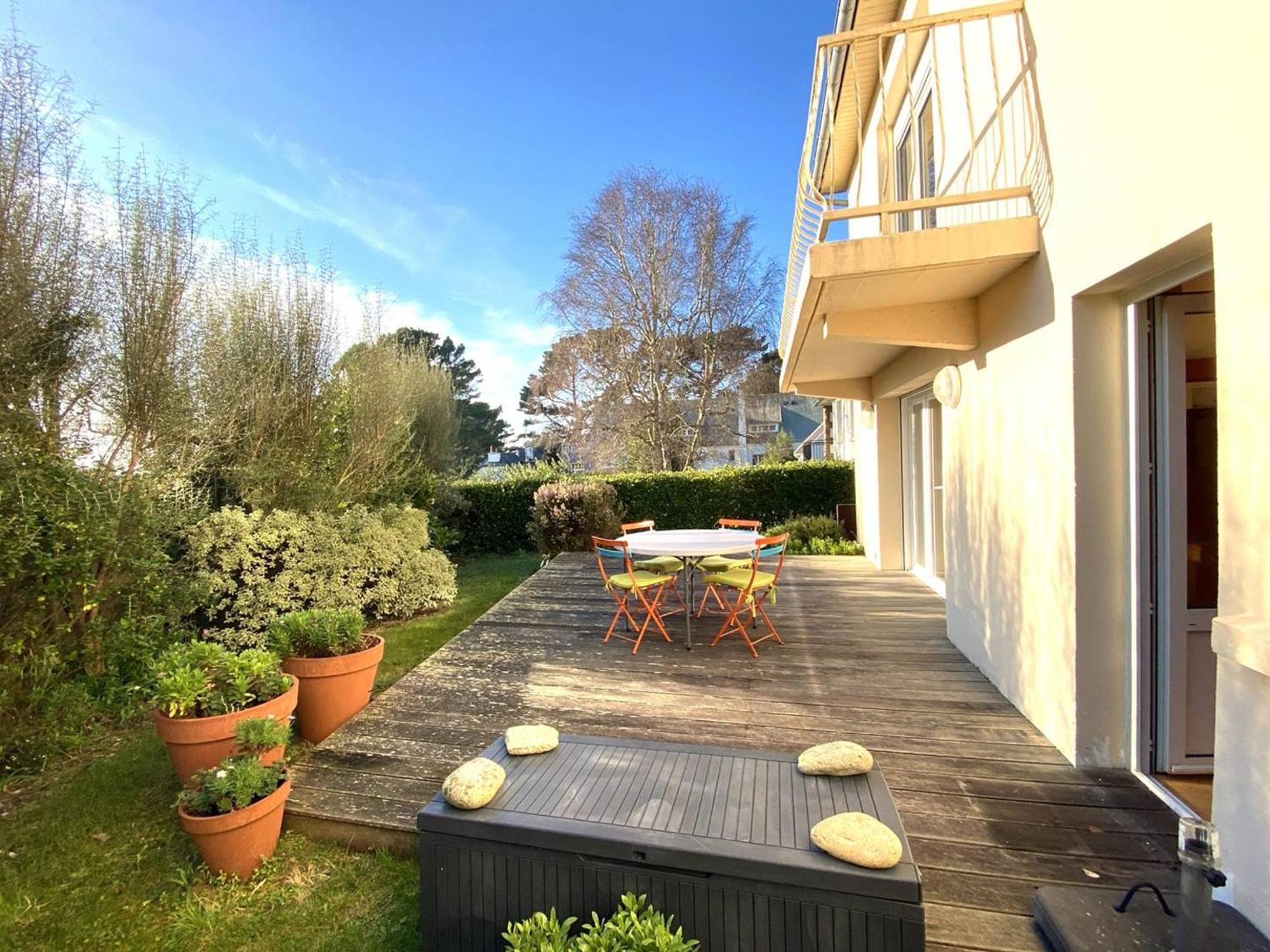 Maison Moderne A Deux Pas De La Avec Jardin Et Parking A - Fr-1-368-451 Ferienhaus Trégastel